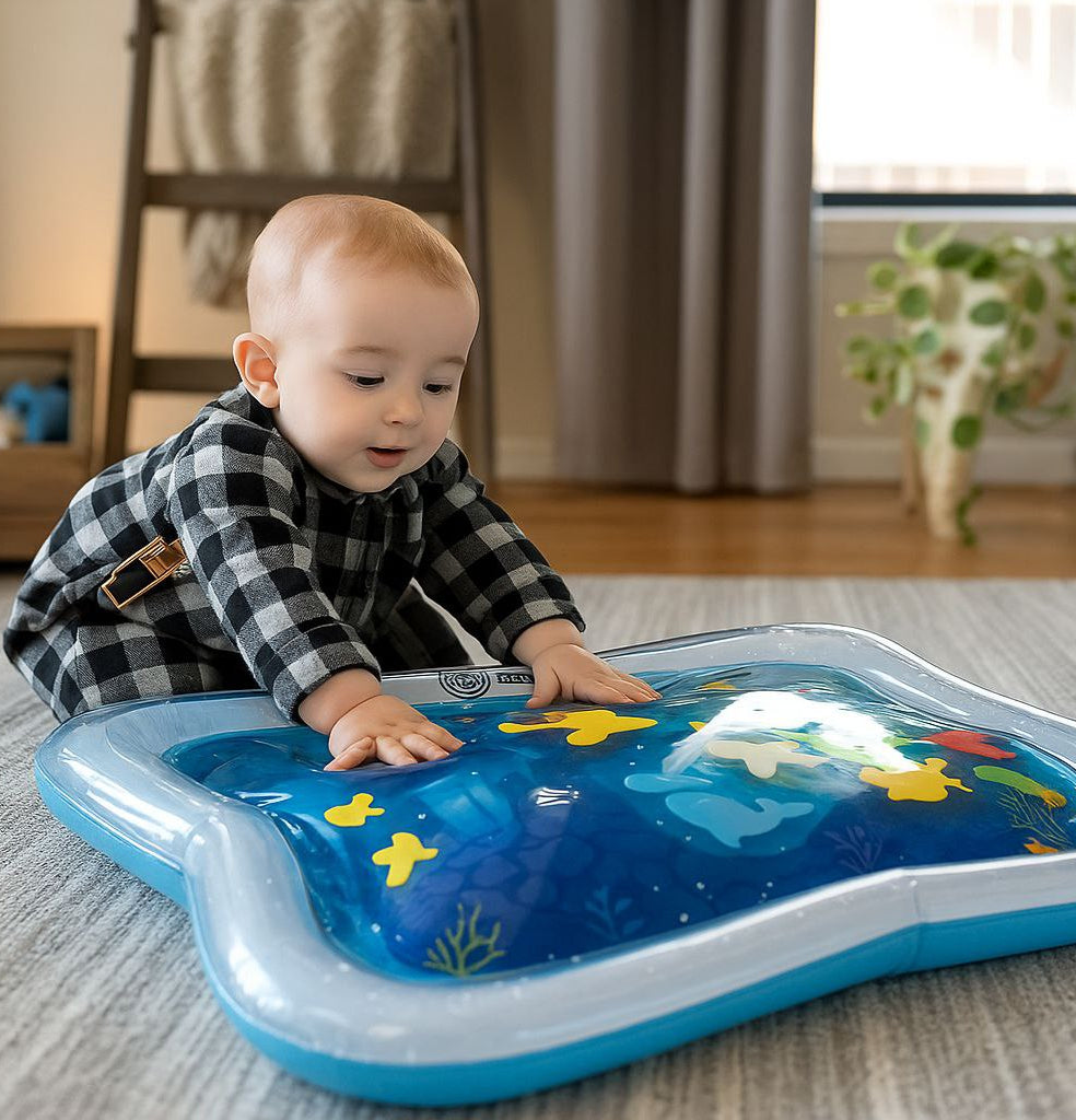 Baby Tummy Time Water Play Mat – Brain Development & Fun Activity