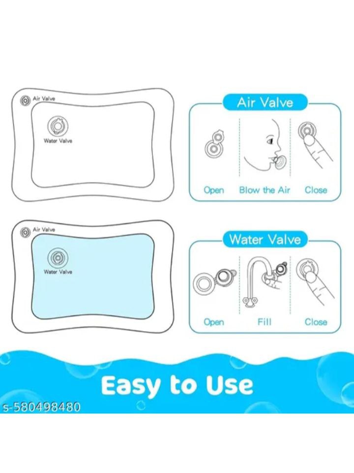 Baby Tummy Time Water Play Mat – Brain Development & Fun Activity