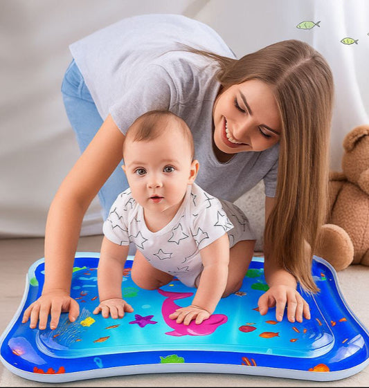 Baby Tummy Time Water Play Mat – Brain Development & Fun Activity
